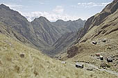 The Inca Trail, the Dead Woman pass 